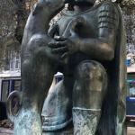 La statue du légionnaire et son chien