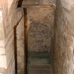 Escalier menant au bain