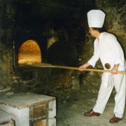 La Fouace de Rabelais - Daniel Favreau au four