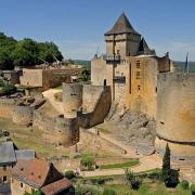 Le château fort de Castelnaud,