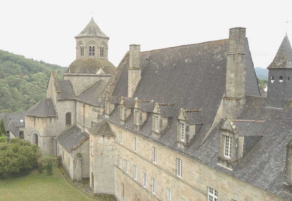 The Abbey of Aubazine, monastery « of » Coco Chanel - Aubazine – Corrèze 
