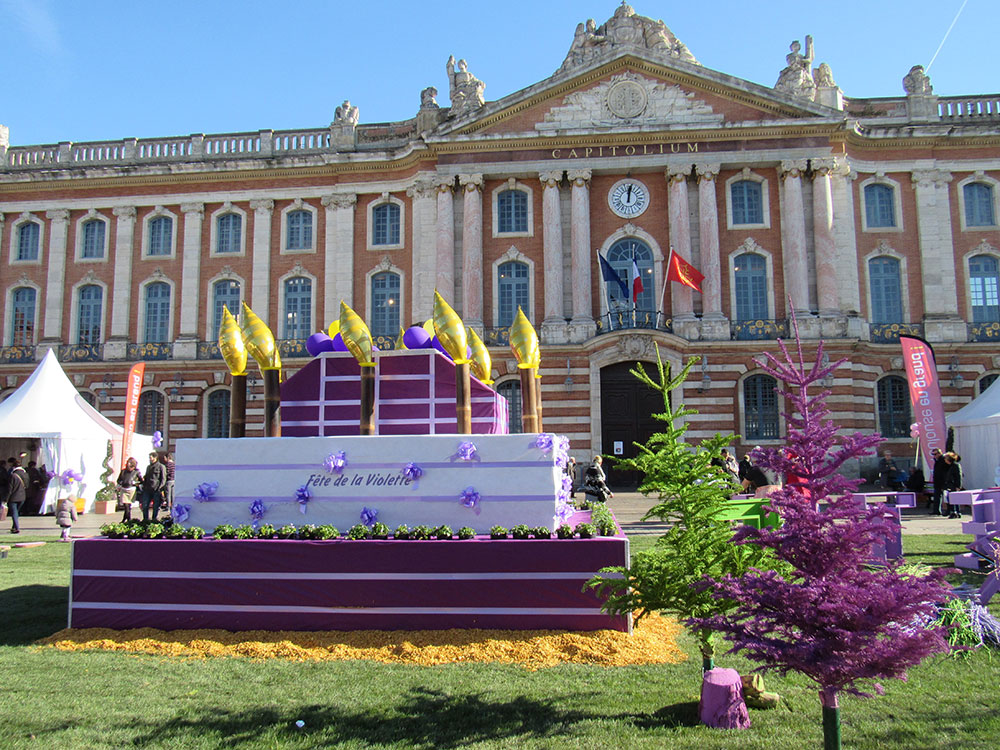 Bonbon violette de Toulouse (origine) : fabrication française