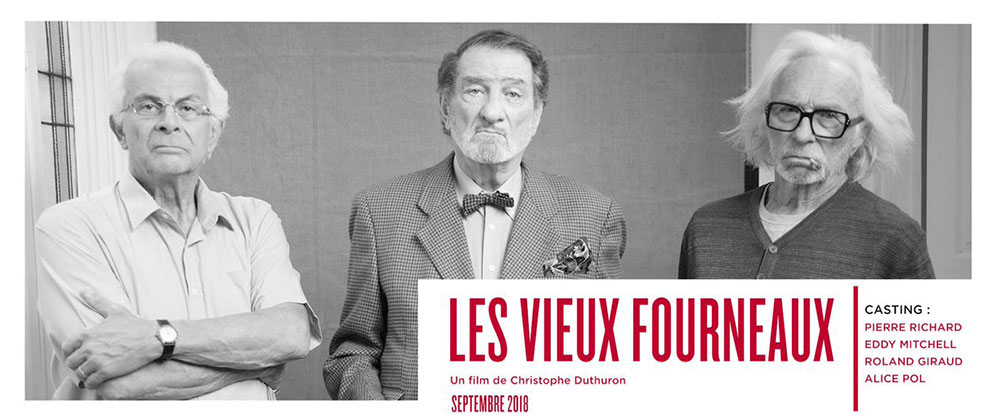 Film Avec Pierre Richard Et Eddy Mitchell « Les vieux fourneaux », un film made in Sud-Ouest avec Pierre Richard