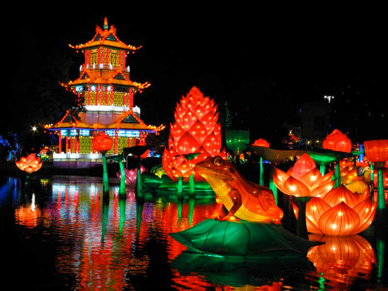 La Vallée Des Lanternes « Fééries de Chine », Festival des Lanternes - Gailllac – Tarn - Midi